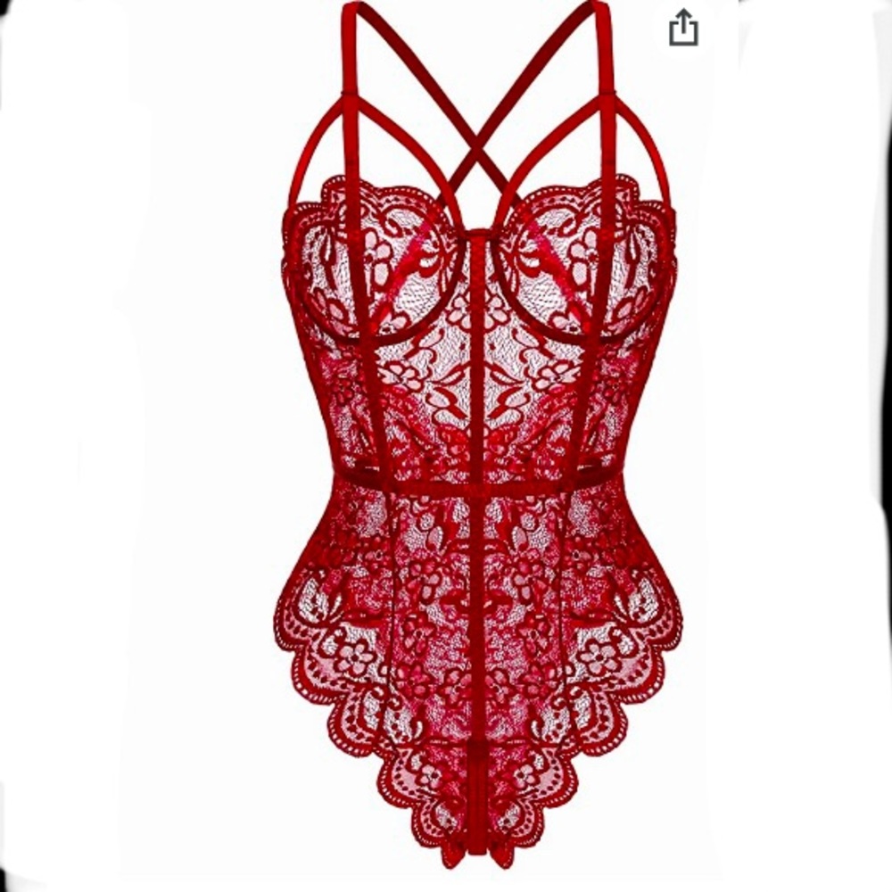 One Piece Teddy Lingerie Bodysuit 🔥